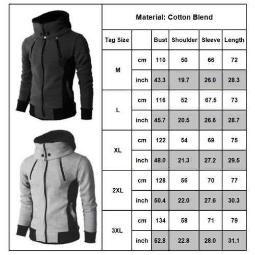 Áo Hoodies phối khoá kéo phong cách thể thao năng động cho nam | BigBuy360 - bigbuy360.vn