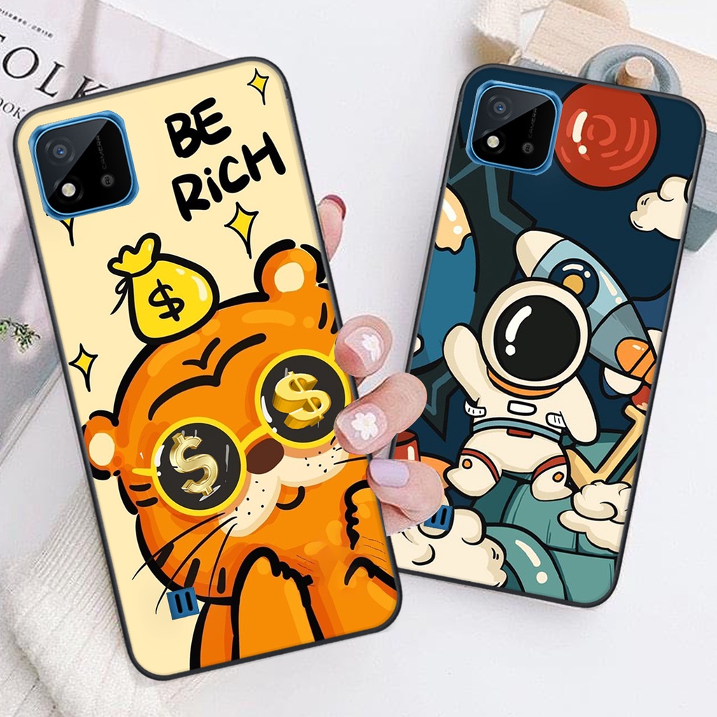 Ốp lưng Realme C11 / C11 2021 / C20 in hình K@ws, Cool Be@r SIÊU NGẦU