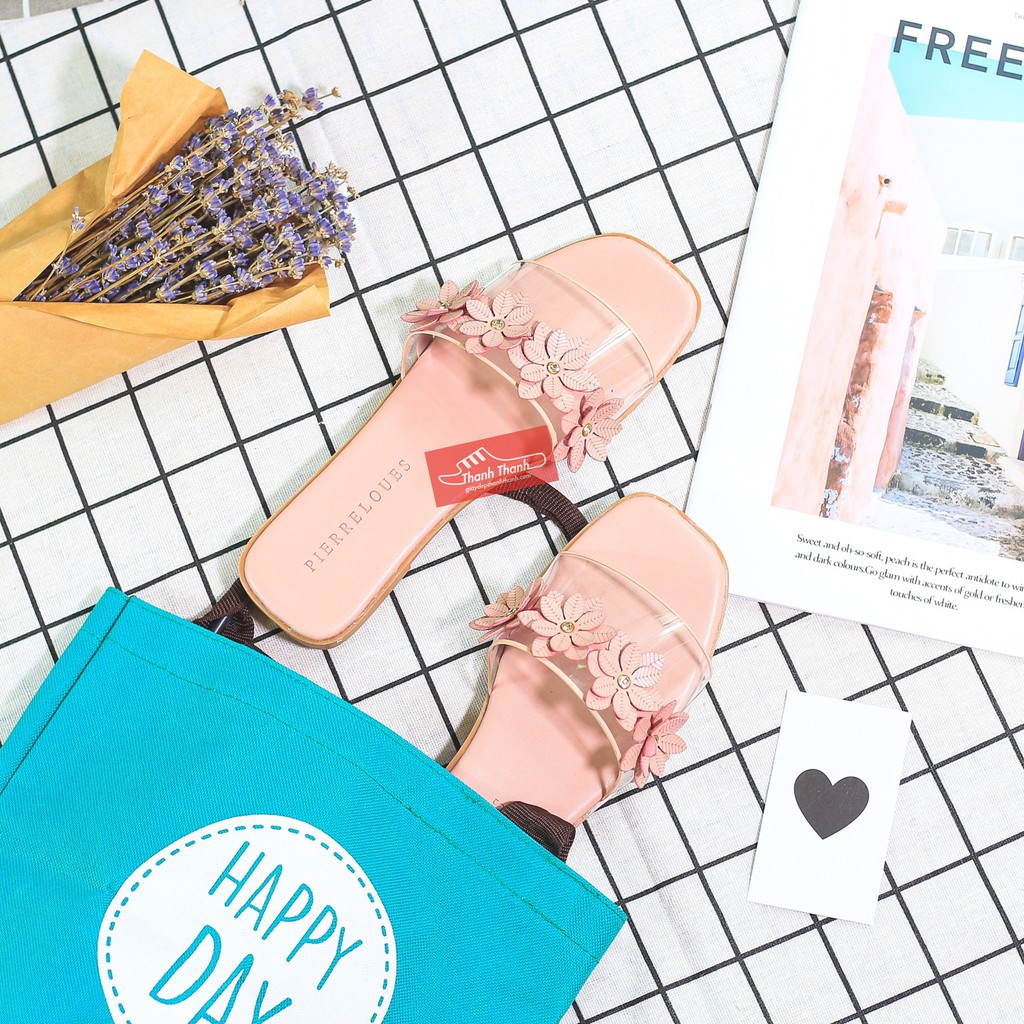 Dép Kiểu Nữ Quai Trong Xinh Xắn [35 - 39]