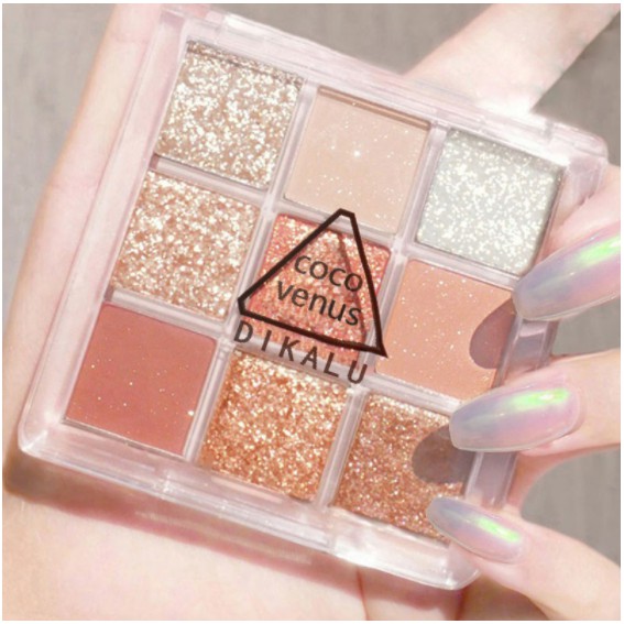 Bảng Mắt Nhũ 9 Ô Eye Palette Glamcolour Nội Địa Trung P0230 | BigBuy360 - bigbuy360.vn