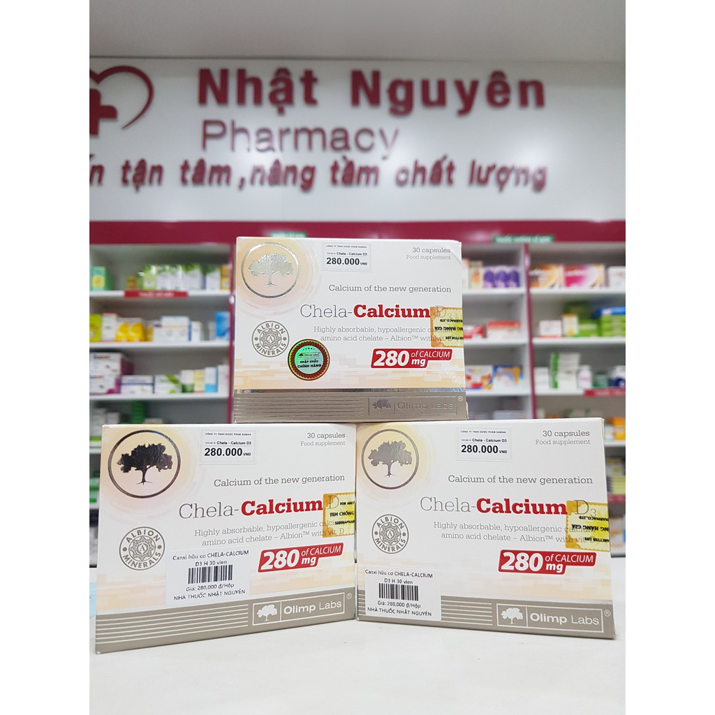 Viên uống bổ sung sắt và vitamin D Chela Calcium D3