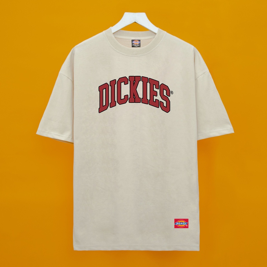 Áo Thun Dickies Logo Đỏ form rộng - T-Shirt Dickies cao cấp-DK02-Streetwears SG