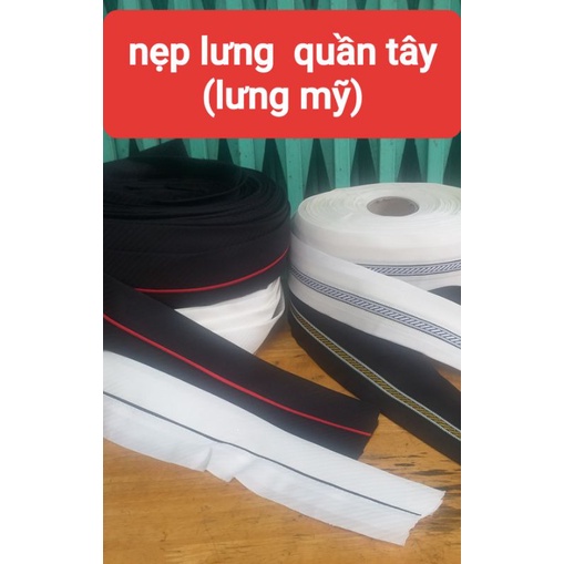 1m  nẹp lưng  quần tây