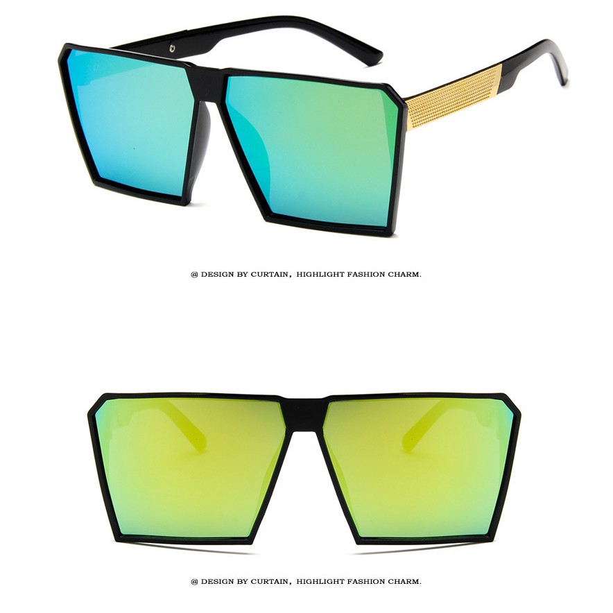 Kính mát gọng vuông cổ điển cho nữ