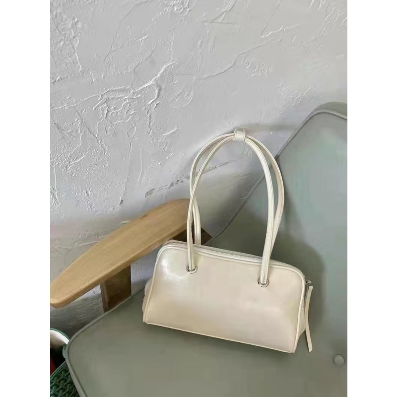 Túi xách đeo vai màu trơn cơ bản dễ phối đồ dành cho nữ