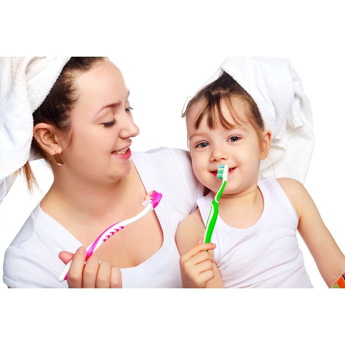 Bàn chải đánh răng cho bé, chất liệu an toàn ( có quà tặng ngẫu nhiên) lông bàn chải mềm