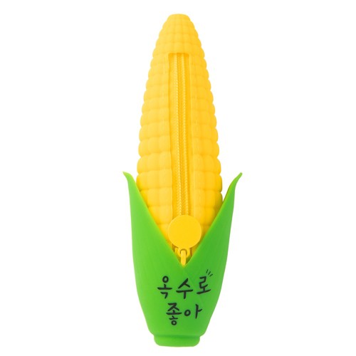 Túi Đựng Bút ARTBOX Hàn Quốc Hình Quả Ngô Màu Vàng