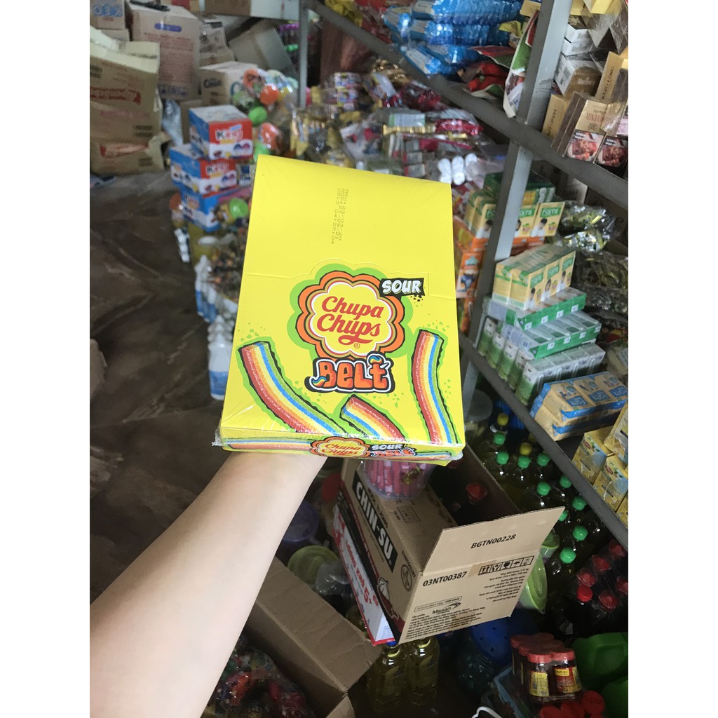 Kẹo Dẻo Chupa Chups Sour Belt