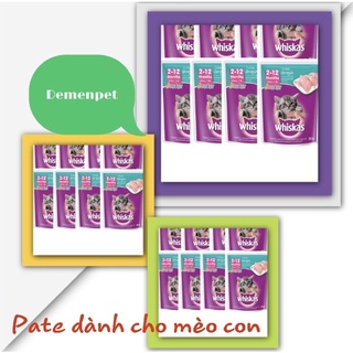Pate whiskas mèo con 85g