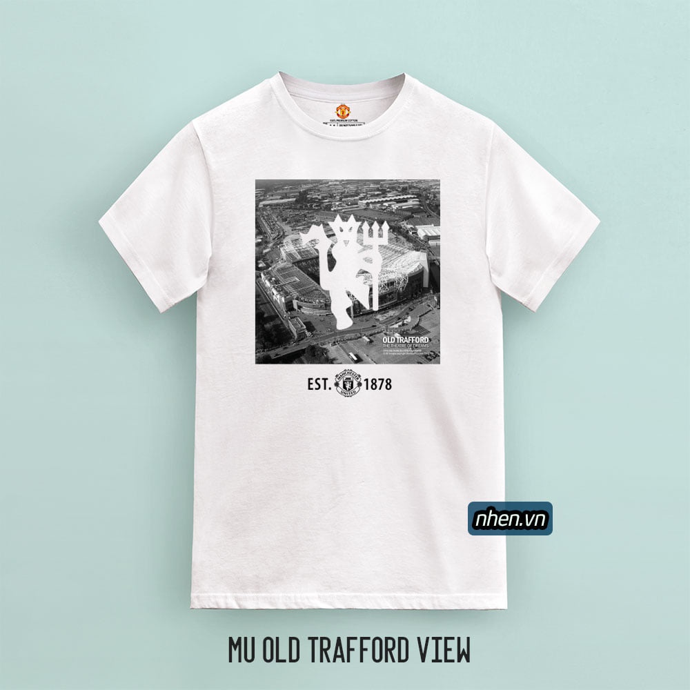 Áo thun Fan MU Manchester United MU FC Quỷ đỏ Old Trafford - mẫu mới cotton 100% unisex