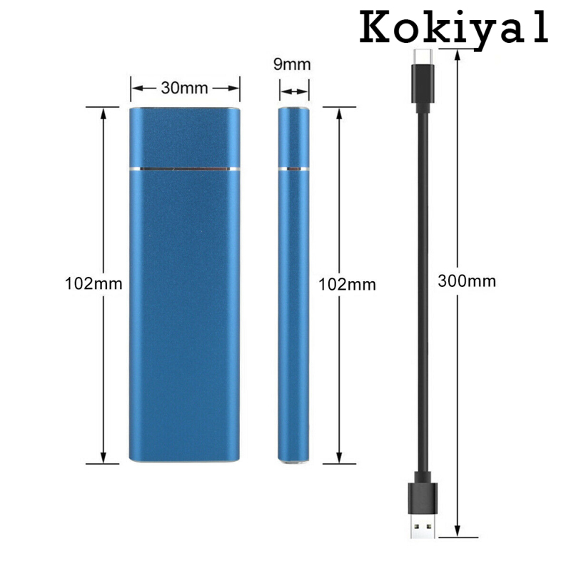 Ổ Cứng Di Động Usb-C 2tb M.2 Ngff Ssd Usb 3.1 Gen 1 6gbps