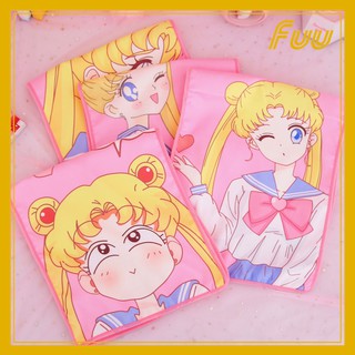 Khăn loại to lau khô tóc, lau mặt Thủy Thủ Mặt Trăng (Sailor Moon) mẫu 1
