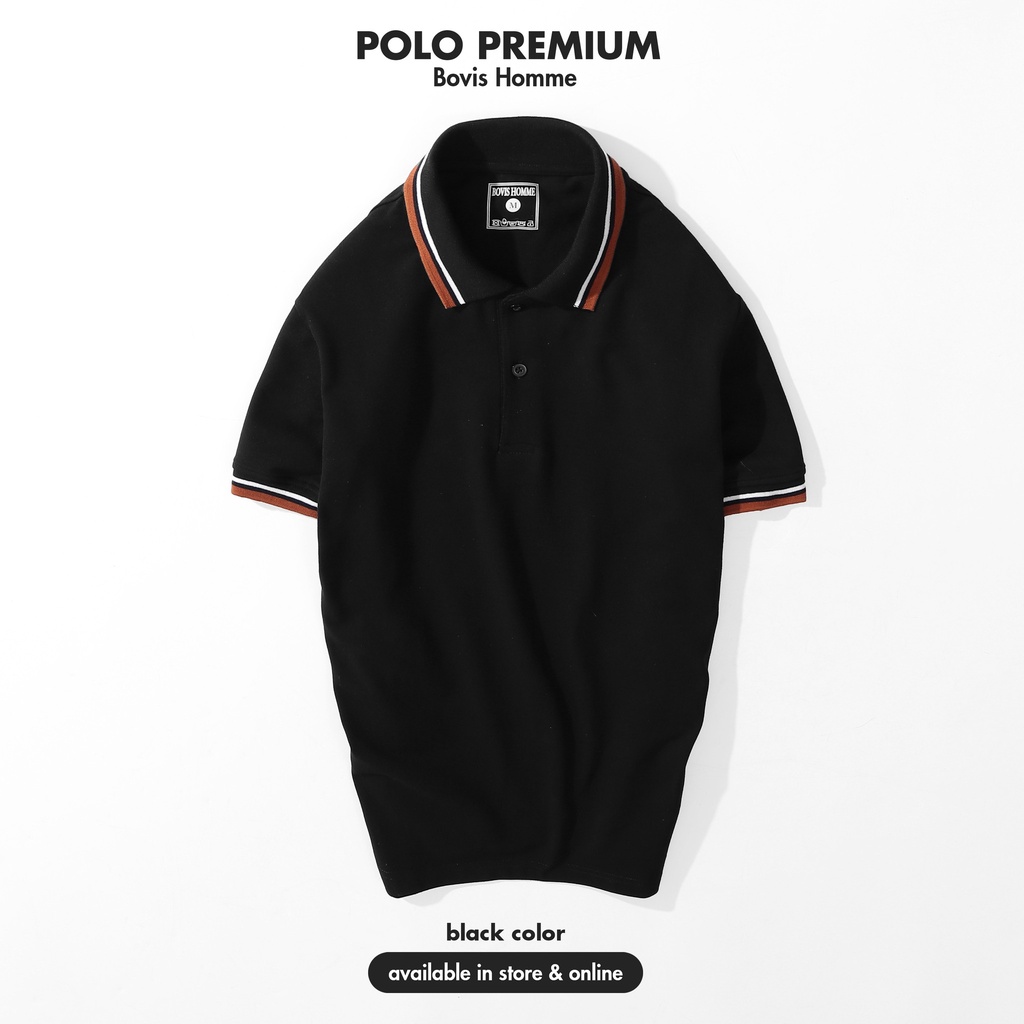 Áo Polo nam trơn Bovis Homme, nhiều màu, phom Slim-Fit vừa vặn giúp ôm dáng, chất cotton mềm mịn, thấm hút mồ hôi.