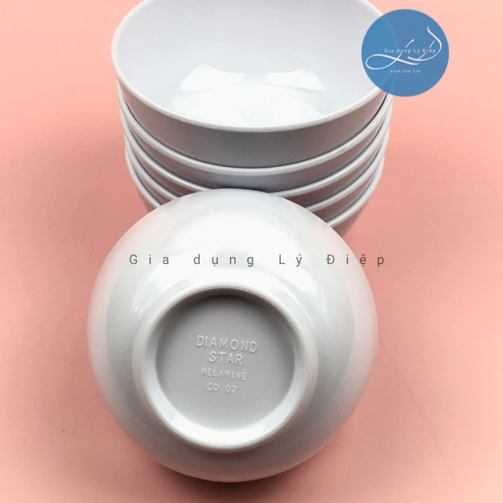 Chén nhựa Melamine ,bát ăn cơm, súp, cháo an toàn, tiện dụng
