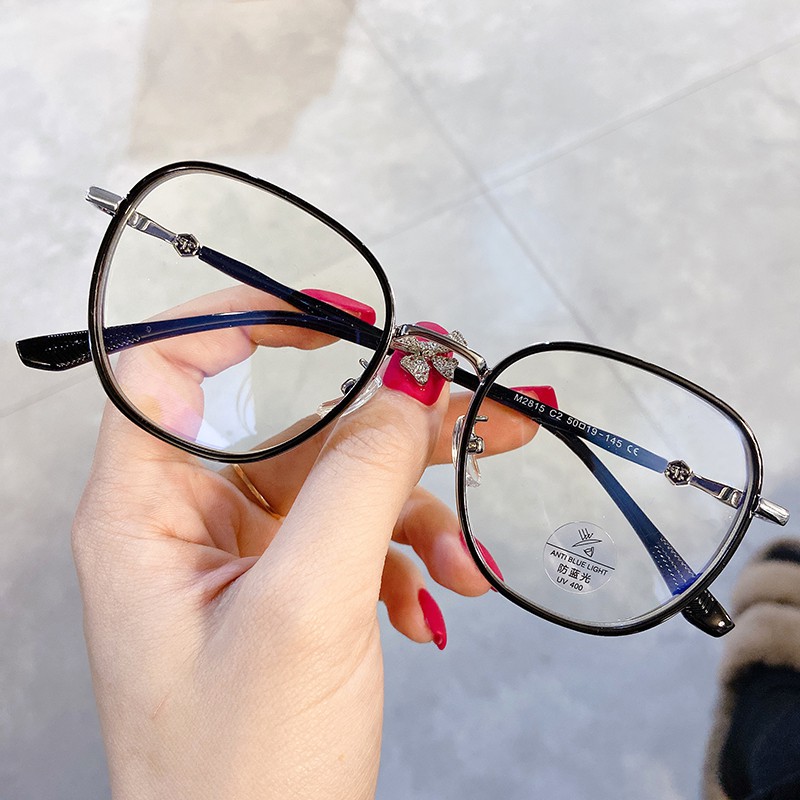 Mắt Kính Gọng Tròn Chống Ánh Sáng Xanh Thời Trang Cho Nam Nữjz2815 | BigBuy360 - bigbuy360.vn