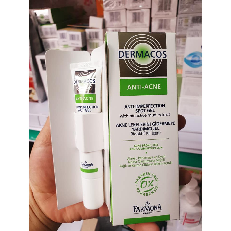 Farmona Dermacos Gel Chấm Mụn Giảm Thâm Giảm Viêm 15ml | BigBuy360 - bigbuy360.vn
