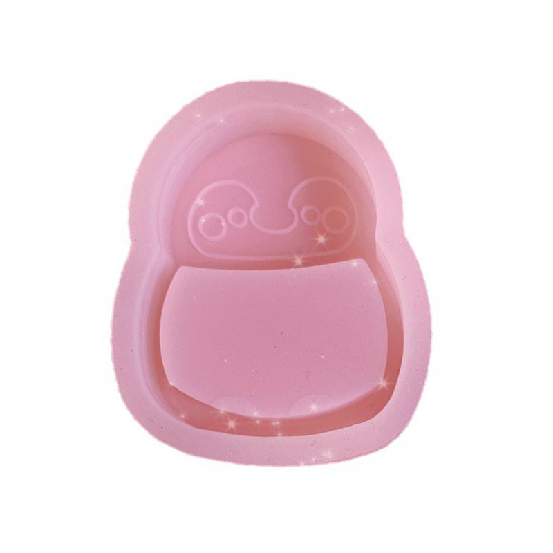 Khuôn Silicone Làm Móc Khóa Hình Chim Cánh Cụt