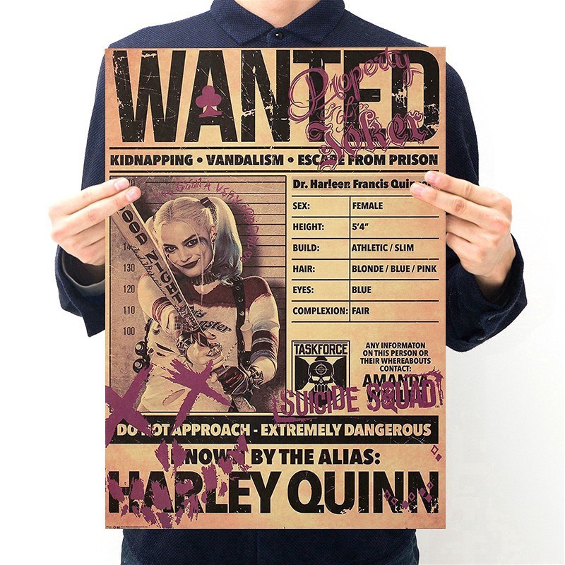 Poster treo tường bằng giấy Kraft hình nhân vật phim Biệt đội cảm tử | BigBuy360 - bigbuy360.vn