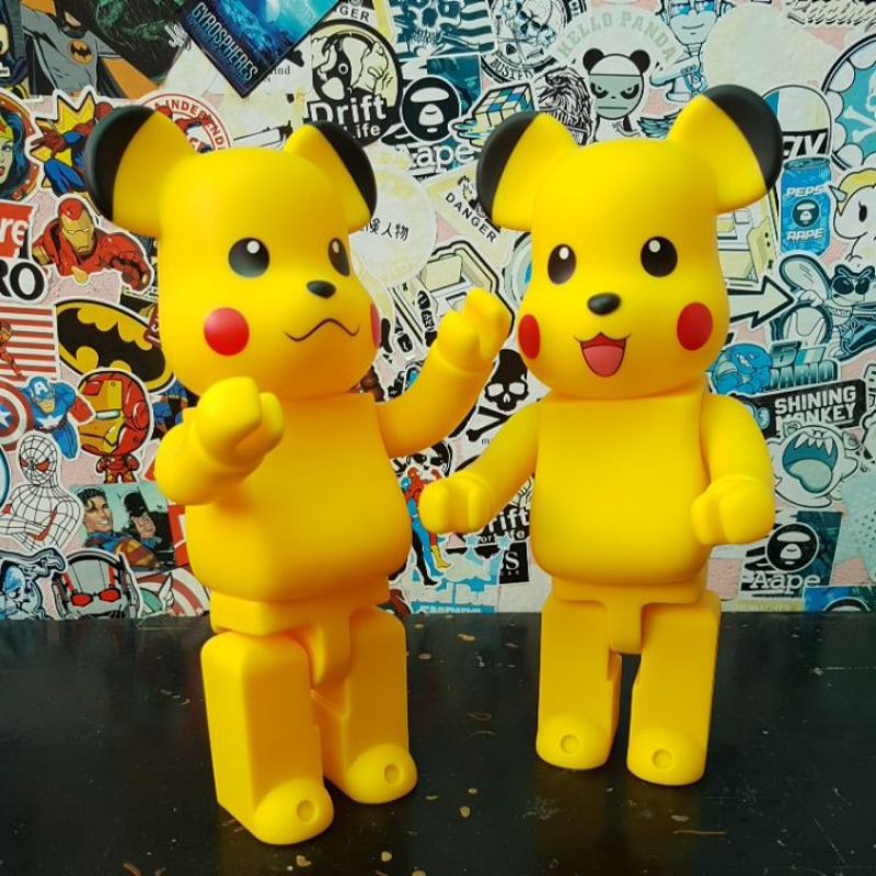 [CÓ SẴN] Bearbrick Pikachu 400%