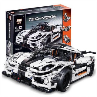 Đồ chơi lắp ráp xếp hình Lepin 23002 - Siêu xe đội Alpha