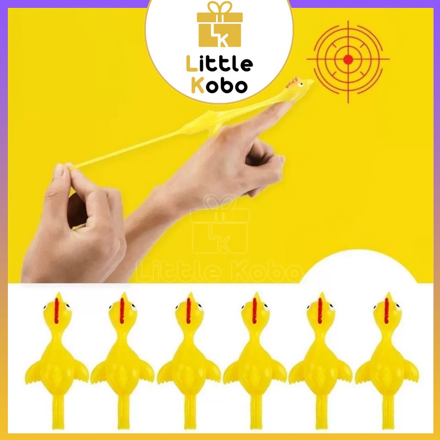Đồ Chơi Con Gà Bay Dính Vui Nhộn Dành Cho Bé Đồ Chơi Trẻ Em Xả Stress Giải Trí Tuệ Phát Triển Tư Duy - Little Kobo