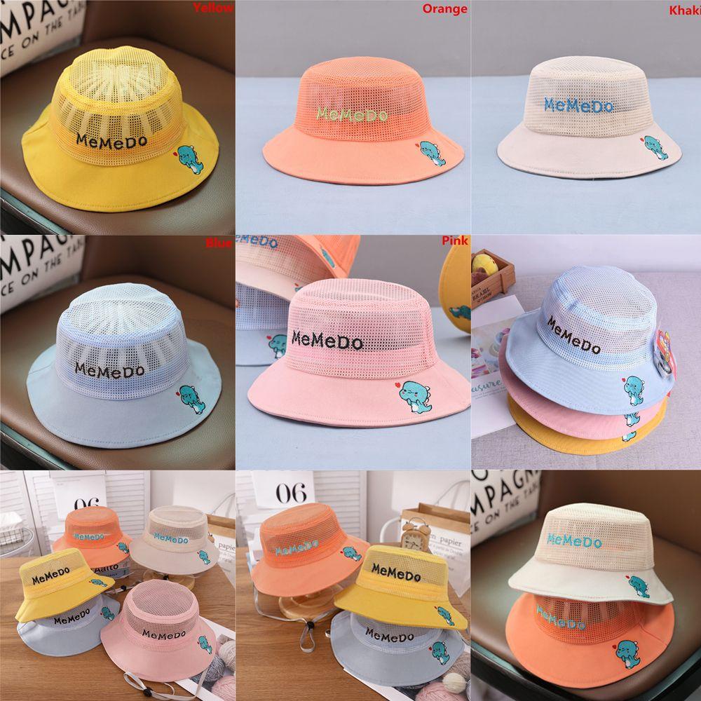 Nón Bucket Chống Tia UV In Họa Tiết Hoạt Hình Dễ Thương Cho Bé
