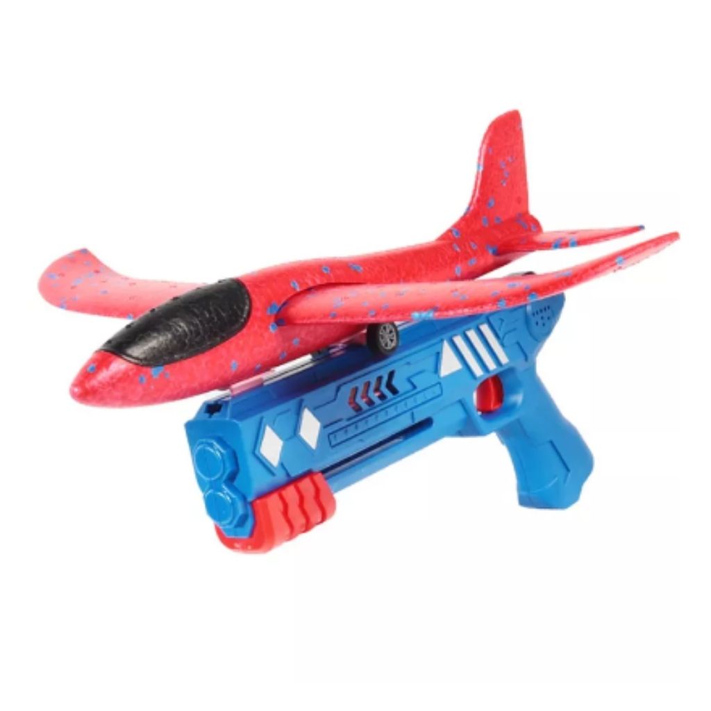 Sung bắn máy bay, đồ chơi sung bắn máy bay bằng xốp cho bé, cỡ lớn 35*32cm, bay lượn tầm xa.