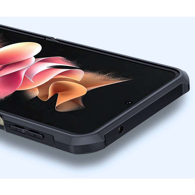 Ốp lưng Samsung Galaxy Z Flip3 5G hiệu Xundd lưng trong viền màu chống sốc chống va đập