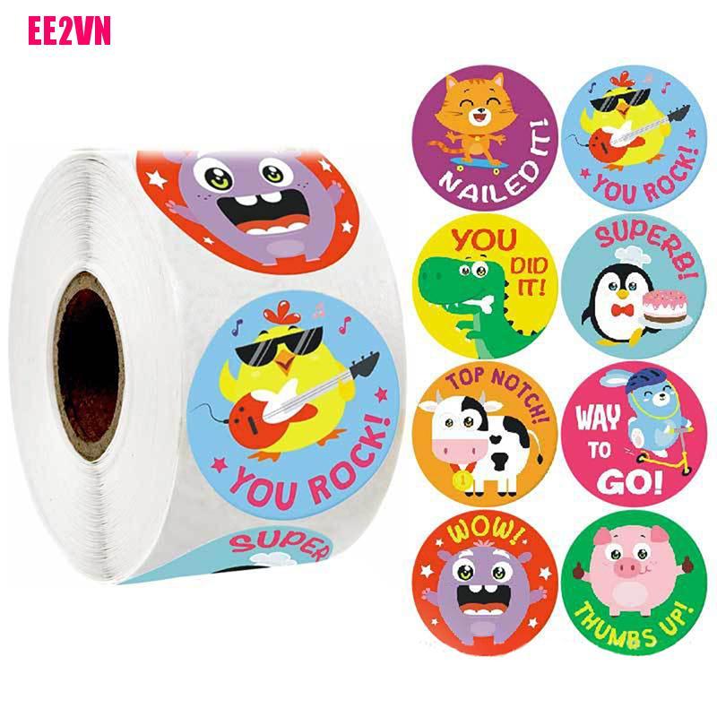 Bộ 500 Miếng Dán Sticker Cho Giáo Viên Ee2Vn