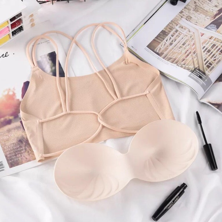 Áo Ngực Dây Chéo Lưng Có Đệm Ngực Thời Trang Dành Cho Nữ | BigBuy360 - bigbuy360.vn