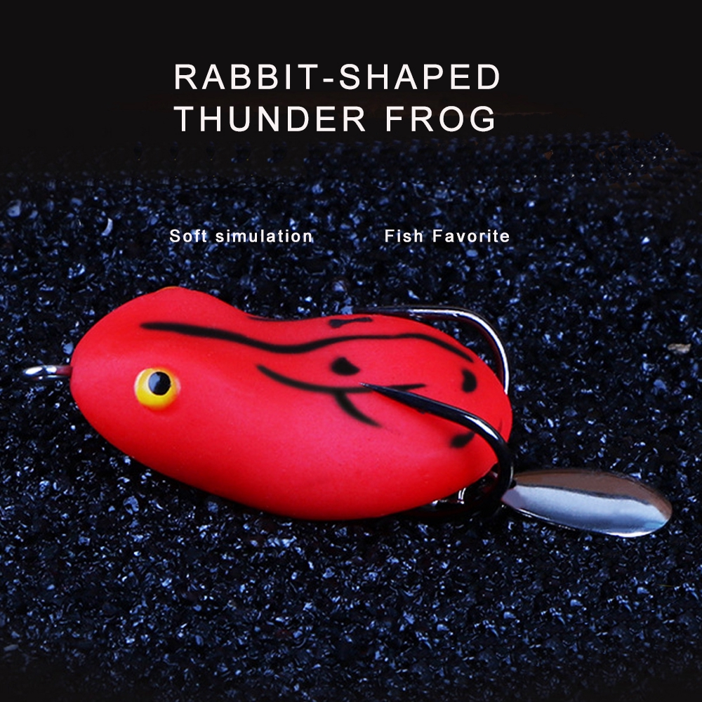 Mới Bionic Mềm Ếch Haruan Sát Thủ Poper Nhảy Ếch Softfrog Đầu Rắn Mồi Mềm Daiwa Reel Dụ Toman Jumpfr