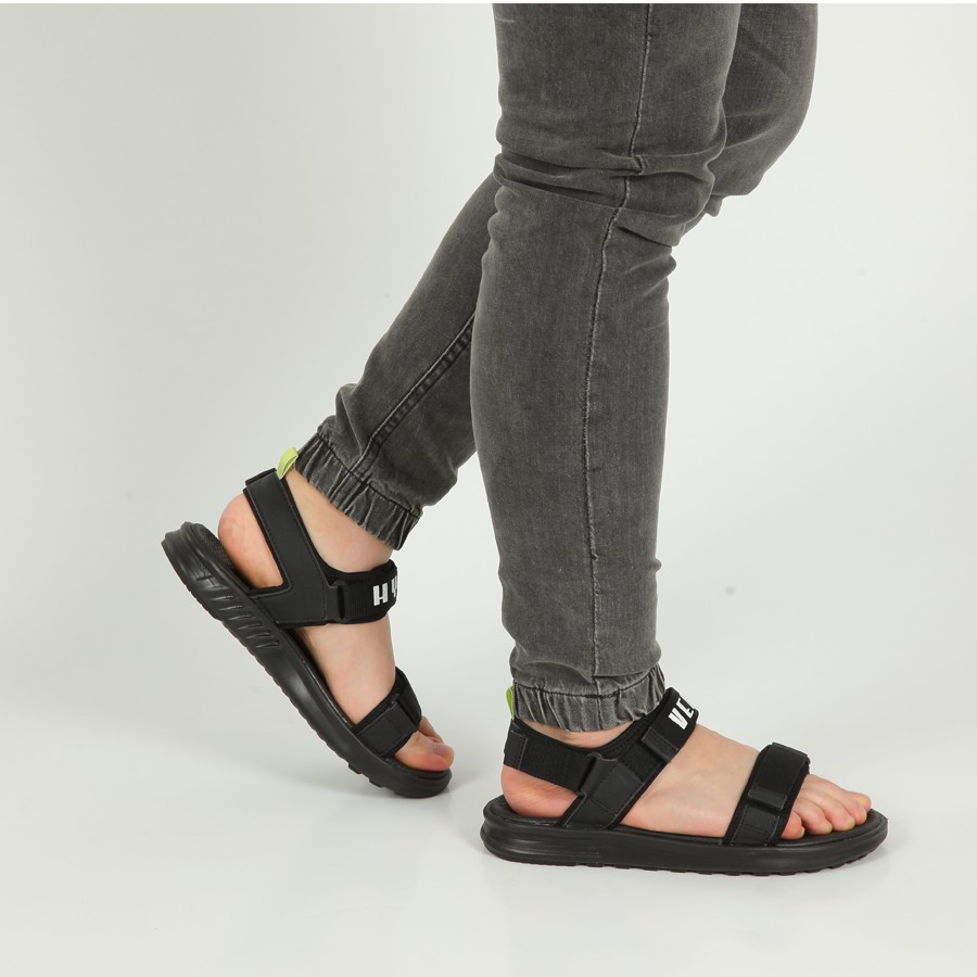 Sandal Vento Nam Nữ SD-NB37 Đen Cốm