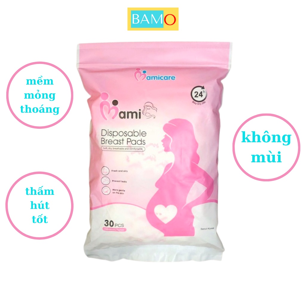 Lót thấm sữa MAMI CARE/PIGEON 100 miếng siêu thấm hút