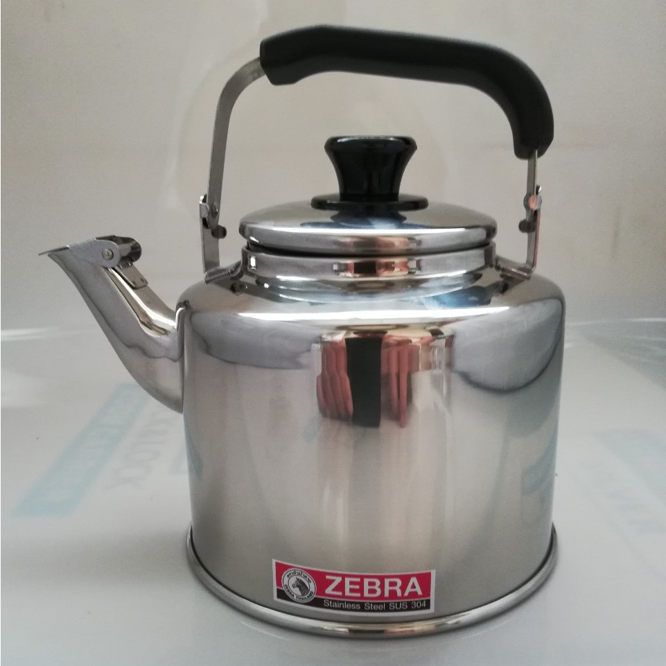 {Hàng cao cấp thái lan} Ấm nấu nước inox Zebra Century 5,5L- Code 113517