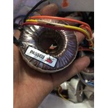 Biến áp xuyến Toroid Gmbh Germany, biến áp Nhím đỏ 30VA tháo máy y tế. vào 115Vx2 (230V) ra 12VAC 2,5A