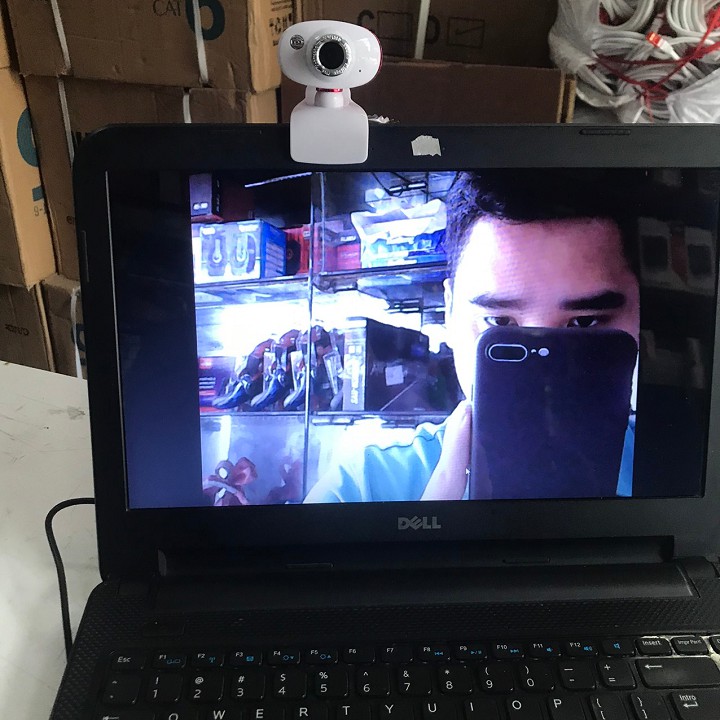 Webcam mobitech plus kèm mic dành cho học trực tuyến, chát online hình ảnh sắc nét | BigBuy360 - bigbuy360.vn