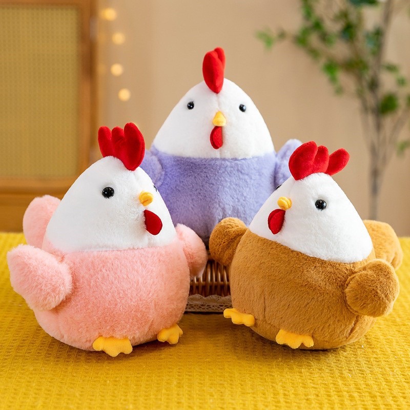 Gấu Bông Gà Trống Dễ Thương Size 23x25cm