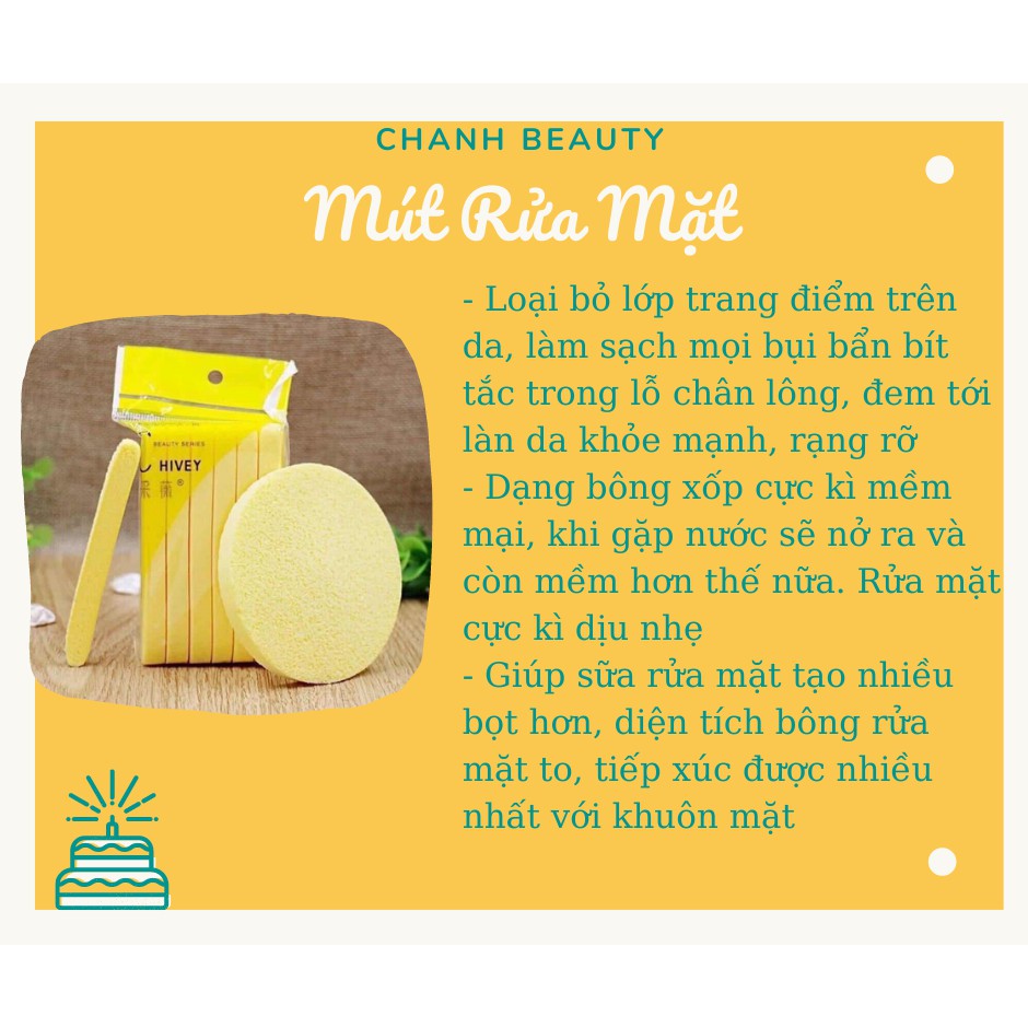 Mút Rửa Mặt