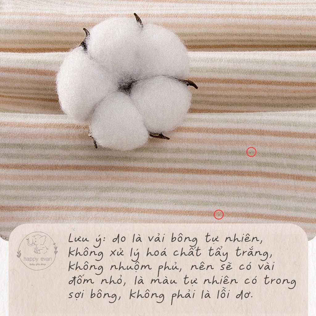 [Freeship] Khăn yếm cổ 100% organic cotton 2 lớp mềm mịn, không lộ viền vắt sổ, chính hãng Mianyuyan.