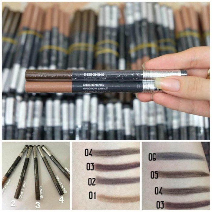 [HÀNG AUTH] CHÌ KẺ MÀY THE FACE SHOP 2 Đầu The Face Shop Designing Eyebrow Pencil 0.25g