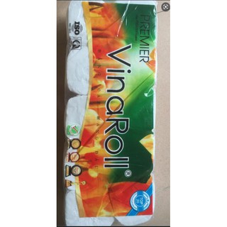 giấy vệ sinh vinaRoll ( 10 cuộn, không lõi)