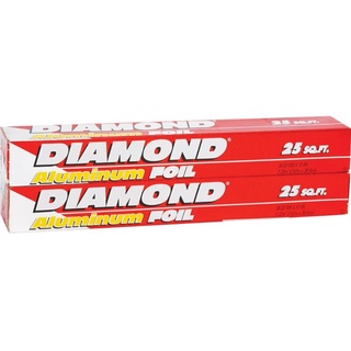 Màng nhôm Diamond lốc 2 hộp (giấy bạc)