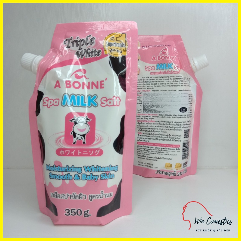 Tẩy Tế Bào Chết Muối Bò Abonne Thái Lan 350g