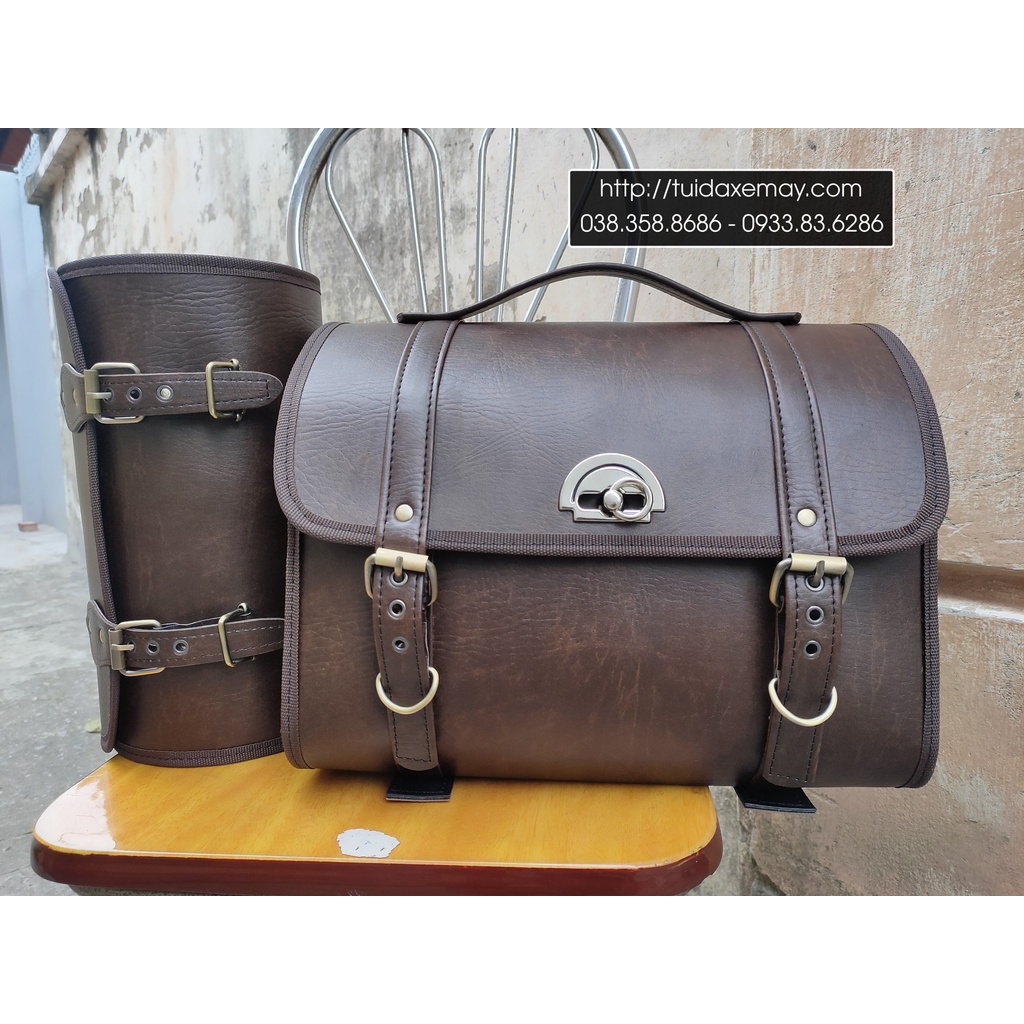 Combo Túi Treo phía Trước và sau baga Xe Vespa