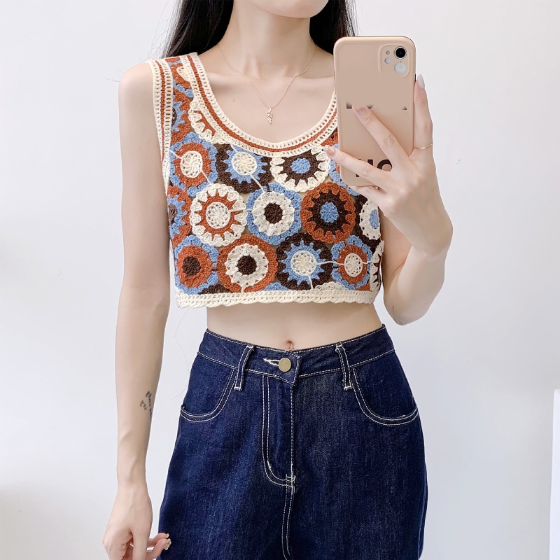 Áo Tank Top Không Tay Nhiều Màu Sắc Thời Trang Mùa Hè Cho Nữ 10MK