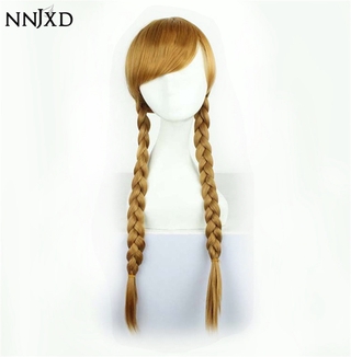 Tóc Giả NNJXD Thời Trang Hóa Trang Công Chúa Elsa/Anna Dành Cho Bé Gái