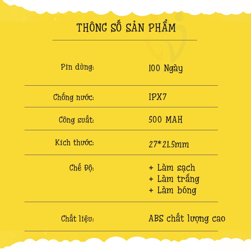 Combo 3 Đầu Bàn Chải Điện Cho Bé Sonic FIONIC ET12 Chải Tự Động Lông Mềm