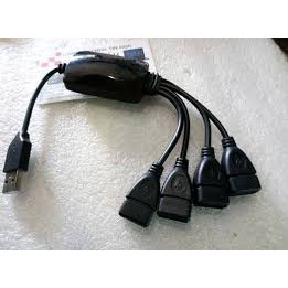 Hub USB 4 port Bạch tuộc. Vi Tính Quốc Duy