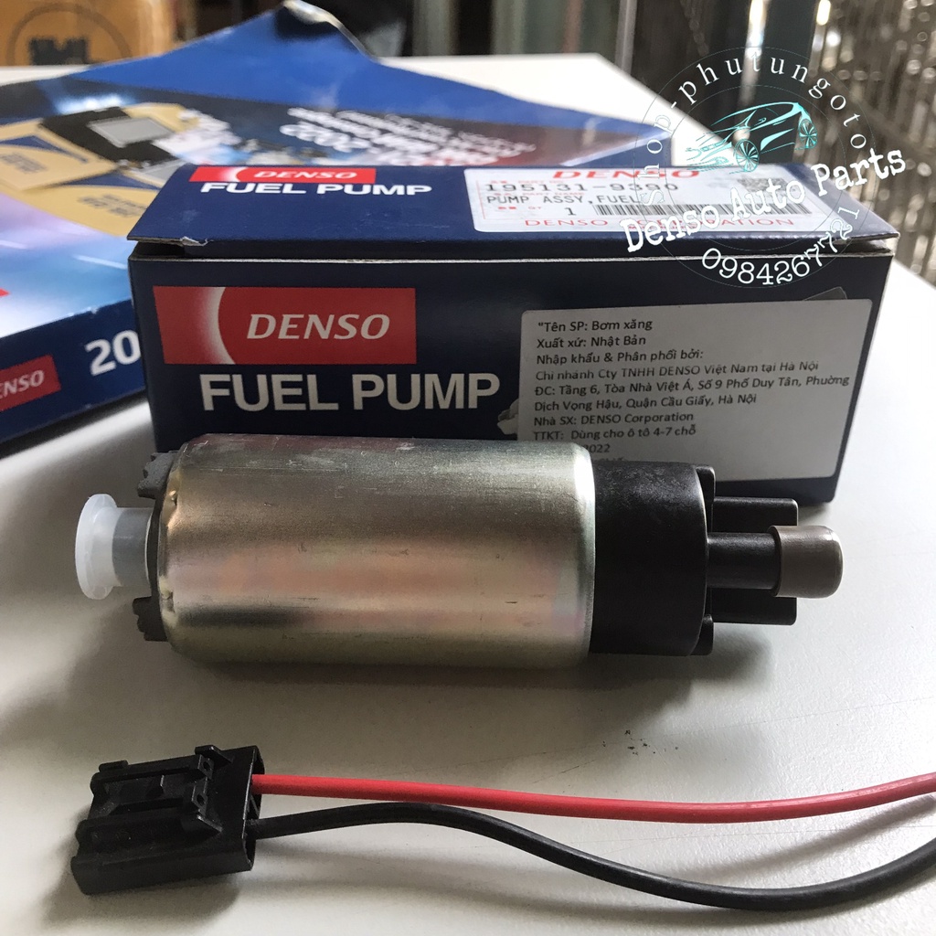 Bơm Xăng Denso Cho Toyota, Honda, Nissan, Mazda, Hyundai, Kia...mã 195131 -9390