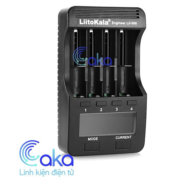 Caka Bộ Sạc Và Tes Pin Đa Năng Liitokala Lii-500